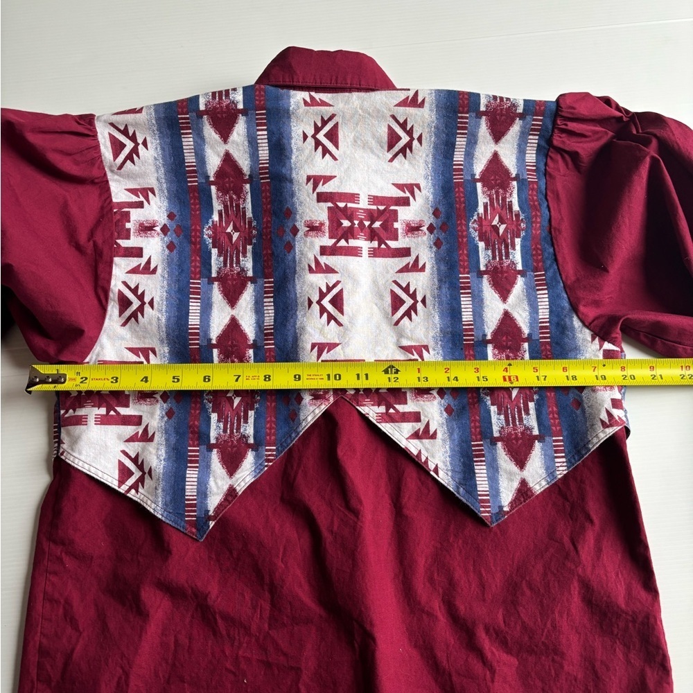 Vintage Le Pure Sang Western Button Up Shirt Large - Picture 8 of 8